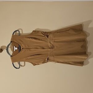 Athleta Venture Out Dress Big Sur Brown Size 12